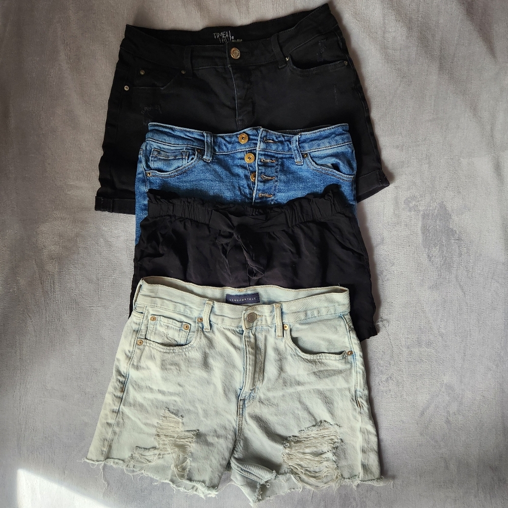 Shorts BUNDLE summer deal! Four pairs total, various sizes - fit like 4/small